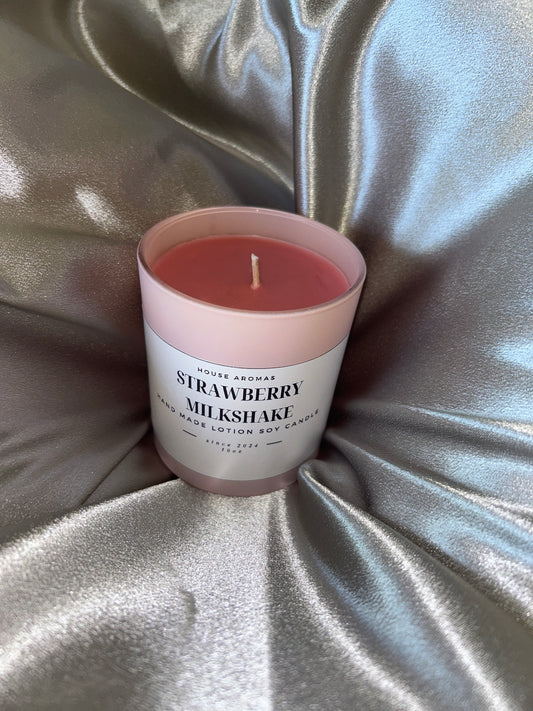 Strawberry Milkshake Lotion Candle