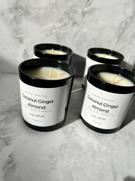 Coconut Ginger Almond Candle