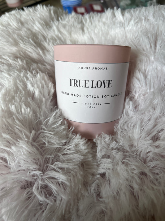 True Love Lotion Candle